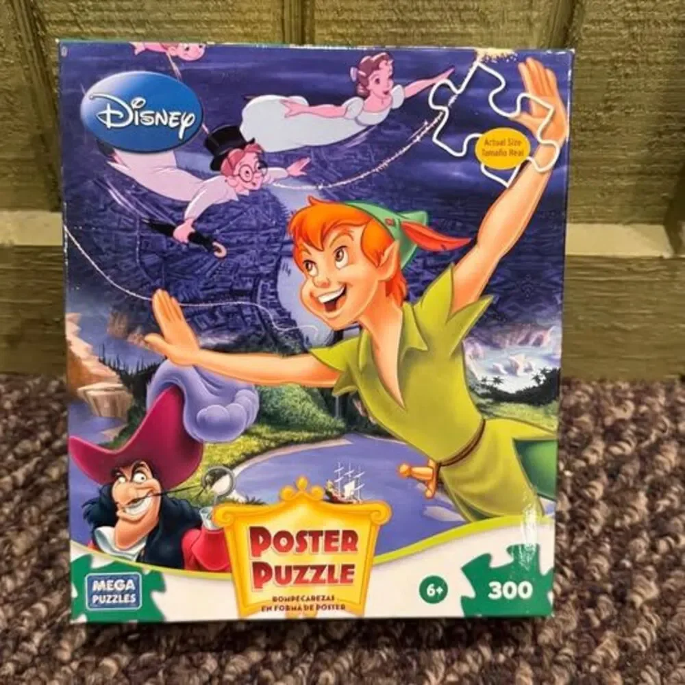 Disney Peter Pan Mega Puzzles 300 Piece Poster Puzzle